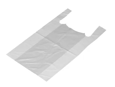 Produktbild von PAPSTAR Hemdchen-Tragetasche aus HDPE weiß