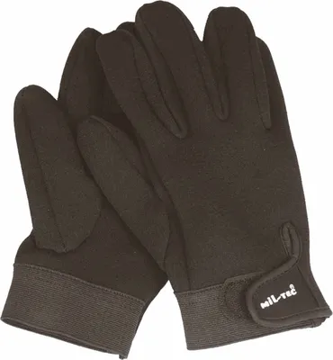 Produktbild von Neopren Handschuhe Schwarz Kurz
