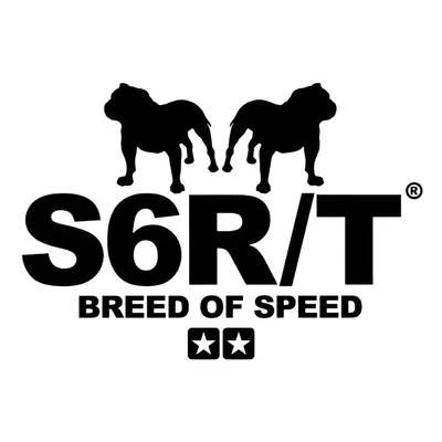 Immagine prodotto di Adesivo Sticker Logo STAGE6 R/T BREED of SPEED 91 x 65 mm Nero