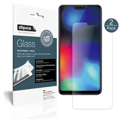 Produktbild von 2x Schutzfolie für Vivo Z1i matt - Anti-Shock 9H Folie dipos Glass Displayfolie