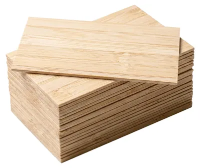 Obrázek produktu pro 20 kusů dřevěných desek o rozměrech 5 x 9 cm, vhodné pro laserovou gravírování a tvoření
