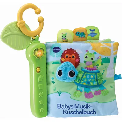 Produktbild von VTech Babys Musik-Kuschelbuch, Tuchbuch, 7 Seiten, 0,5 Jahr(e), Stoff, 170 g