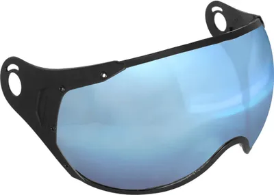 Produktbild von Geformter schillernder blauer Visier für CGM 167 FLO Jet Helm