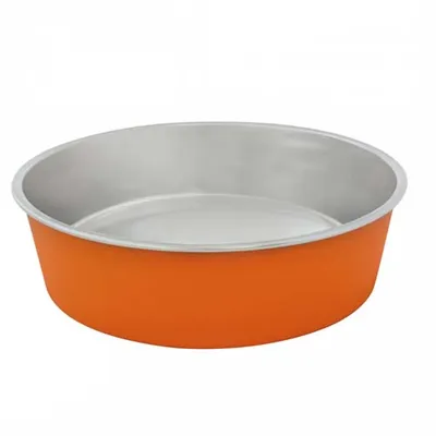 Produktbild von DUVO+ Edelstahl-Napf, orange, 20,3 cm, 1500 ml, Artikelnummer: 65242343