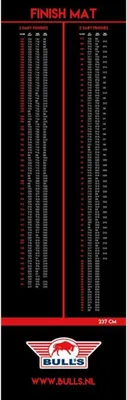 Productafbeelding van Dartmat - Tapijt voor darts - Afwerking - 300 x 90 cm + doelgebied