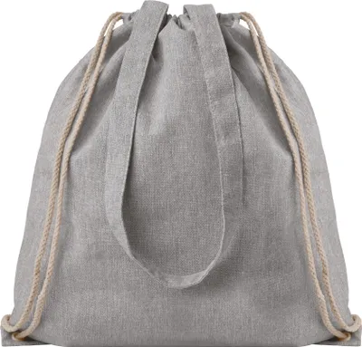 Image de SOLs 04099 | Drawstring Backpack With Handles Atlanta Sac de gym - Couleur : Grey Melange - Taille : 38 x 42 cm