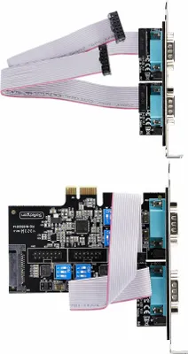 Produktbild von StarTech.com 4-Port Serielle PCIe Karte, RS232/RS422/RS485