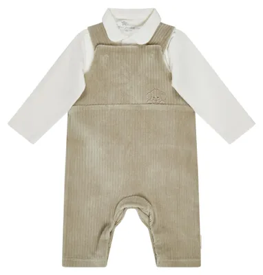 Image de Ensemble Sterntaler : t-shirt à manches longues et salopette