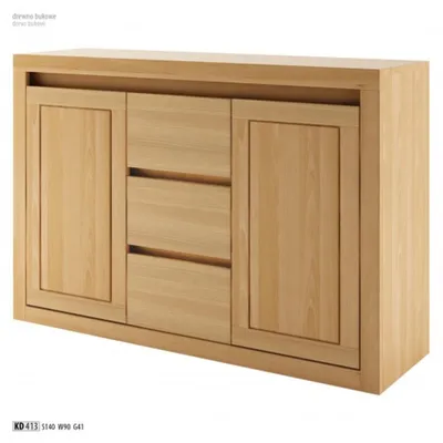 Produktbild von Design Kommoden Schrank Lowboard Schränke Kommode Massiv Möbel Holz Sideboard