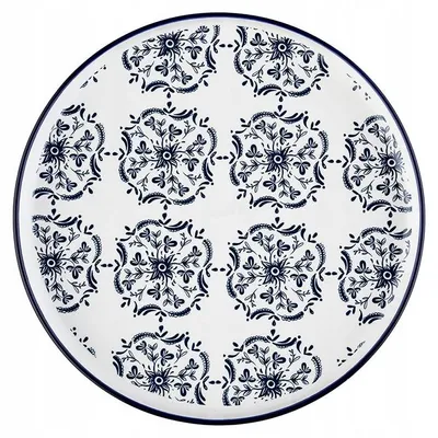 Produktbild von Florina Atramento Dessertteller 20 cm mit Ornament