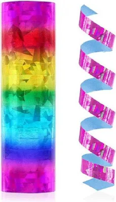 Produktbild von Holografische Regenbogenspirale, 4 m