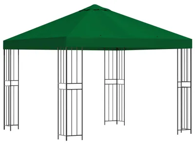 Obrázok produktu pre vidaXL Altánok 3 x 3 m, zelený, polyester a oceľ, 190 g/m²