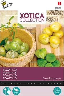 Produktbild von Buzzy Xotica Tomatillo Mexikanische Andenbeere Samen - Ca. 1 gr | Buzzy_080478