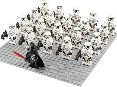 Obrázek produktu pro Sada 25 kusů figurek - Star Wars armáda First Order + Vader.