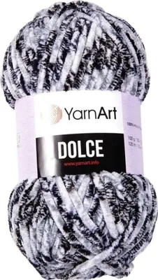 Produktbild von Yarn Art Dolce 801 Strickgarn