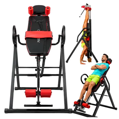 Obrázek produktu pro FIT4MED | Gravitační inverzní lavice - černá - 152 X 115 X 74 cm - Bolesti zad - rehabilitace
