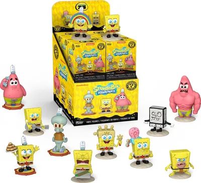 Obrázok produktu pre SpongeBob SquarePants Mystery Minis Minifigurky 25. výročie 5 cm Display (12)