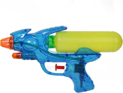 Zdjęcie produktu dla PISTOLET NA WODĘ 20 cm NIEBIESKO ŹÓŁTY