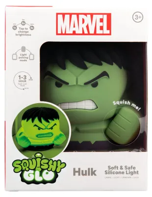 Produktbild von Marvel Universe SquishyGlo Silikon-Leuchte Hulk Rechargeable 15 cm