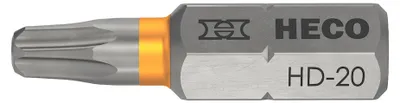 Image de Embouts HECO SCHRAUBEN - Empreinte Heco-Drive HD-20 L 25 mm - Blister de 10 - 57095