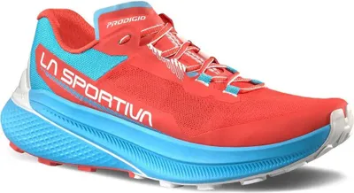 Produktbild von La Sportiva Prodigio Joggingschuhe Trailrunning Damen rot blau 40,5