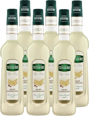 Zdjęcie produktu dla Mathieu Teisseire Syrop do napojów z białej czekolady 0,7 l (opakowanie 6 szt.)