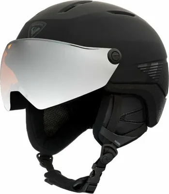 Obrázok produktu pre Rossignol Fit Visor Impacts Black L/XL (59-63 cm) Lyžiarska prilba