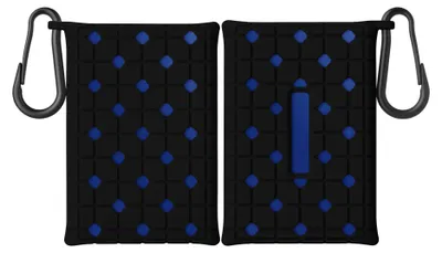 Produktbild von kwmobile Hülle kompatibel mit Samsung T7 Portable SSD Festplatte - Silikon Schutzhülle für portable SSD - in Schwarz