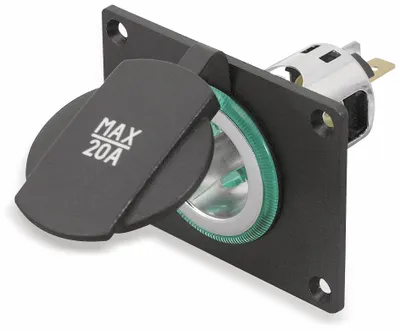 Productafbeelding van PROCAR sigarettenaansteker-inbouwstopcontact 68141000, 12...24 V, 20 A