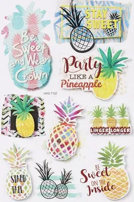 Produktbild von Sticker Ananas