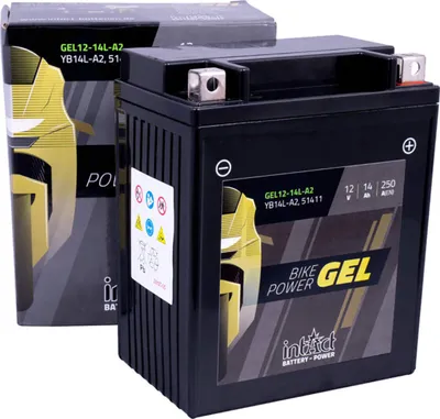 Produktbild von INTACT Bike Power-Batterie GEL YB14L-A2