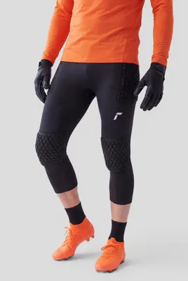 Produktbild von Reusch Torwarthose Contest 3/4 Short Advance mit komfortabler Polsterung black / silver XXL