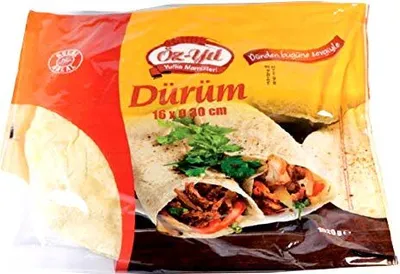 Obrázek produktu pro Öz-Yil Dürüm Ekmegi Döner Teigfladen Tortillas Lahmacun 25cm 16 Stk. 1070g