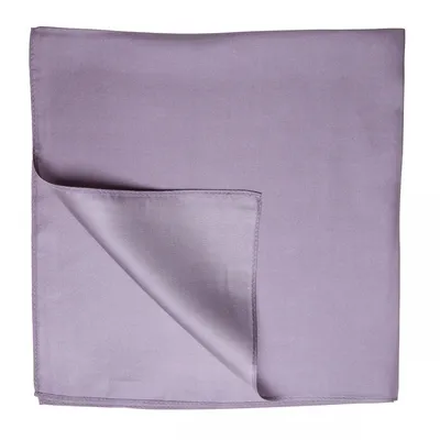 Produktbild von Nickituch Seidentuch grau Twillseide 53x53cm