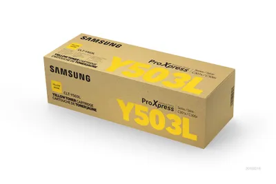 Zdjęcie produktu dla Samsung Oryginalny żółty toner o wysokiej wydajności CLT-Y503L, Żółty, 1 szt.