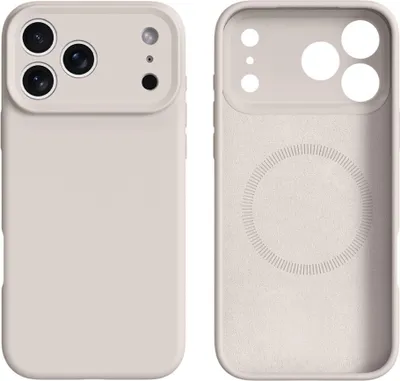 Produktbild von iPhone 17 Pro Max Hülle - Coverup Colour TPU Back Cover - MagSafe-kompatibel - Ecru
