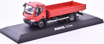 Produktbild von Avia D-Line Muldenkipper - rot 1:43