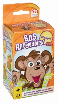 Produktbild von Mattel Games - S.O.S. Affenalarm Hüpfspaß