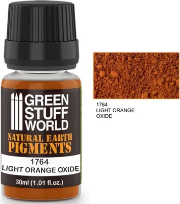 Produktbild von Green Stuff World GSW1764 – Pigment Light Orange Oxide 30 ml – Neu