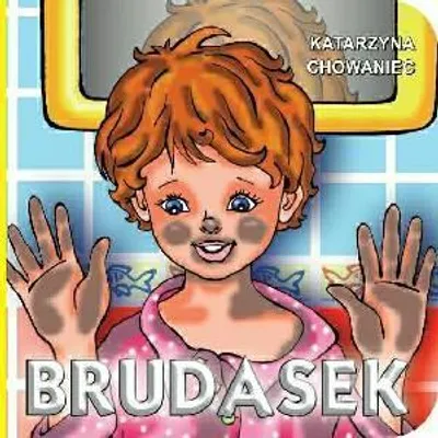 Zdjęcie produktu dla Brudasek - Książeczka kartonowa dla najmłodszych dzieci