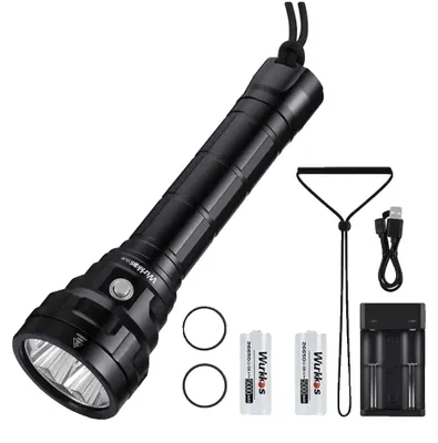 Image de Lampe de plongée, 5000 lumens, étanche IP68, 5000K