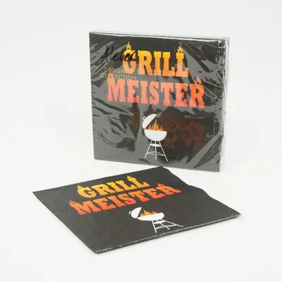 Produktbild von 20x Motivserviette Grillmeister 33x33cm Motivserviette BBQ / Grillen
