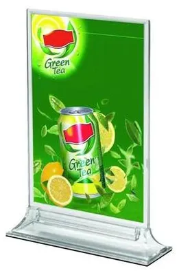 Obrázek produktu pro Stojan na prospekty, transparentní, A4, stolní, vertikální, COLOP RC4003