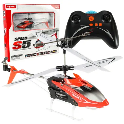 Produktbild von SYMA S5 3CH RC Hubschrauber rot