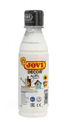 Obrázek produktu pro Jovi 68001 Akrylová barva White 250 ml 1 ks