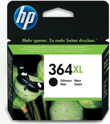 Produktbild von HP 364XL Tintenpatrone Schwarz, Hohe Kapazität, Original, CN684EE, für DeskJet 3070A, Photosmart 5525/6525