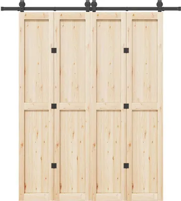 Produktbild von Möbel Schiebetürbeschlag-Set 200 cm Stahl Schwarz - Sonstiges Türzubehör 4009741