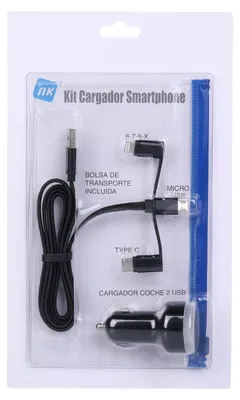 Obrázek produktu pro Nabíječka do auta s USB portem (2 porty) – rychlé nabíjení, kompatibilní s Android