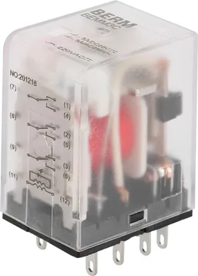 Produktbild von 11-poliges Mini-Strom-Zwischenrelais Elektromagnetisches Relais 5A AC220V