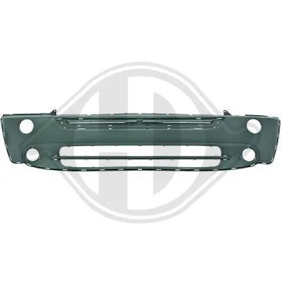 Produktbild von DIEDERICHS Stoßstange Stoßfänger für MINI Schrägheck (R50, R53) Glatt 1205151